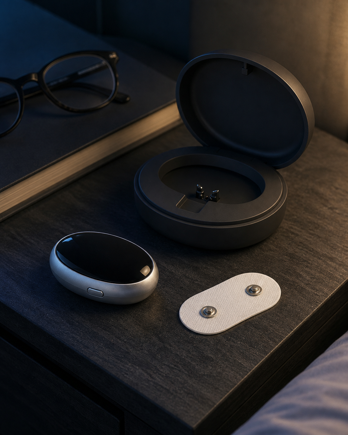 FYROST Hush — Throat Pulse Anti-Snore Device