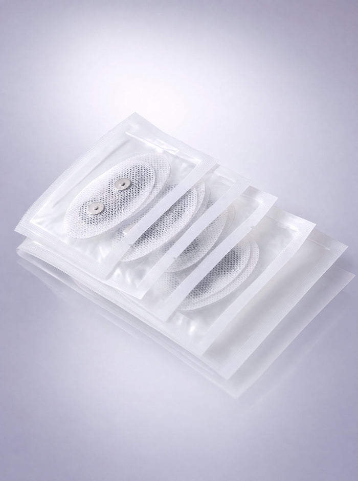 FYROST Hush Pads — sealed sachets of adhesive gel electrode pads