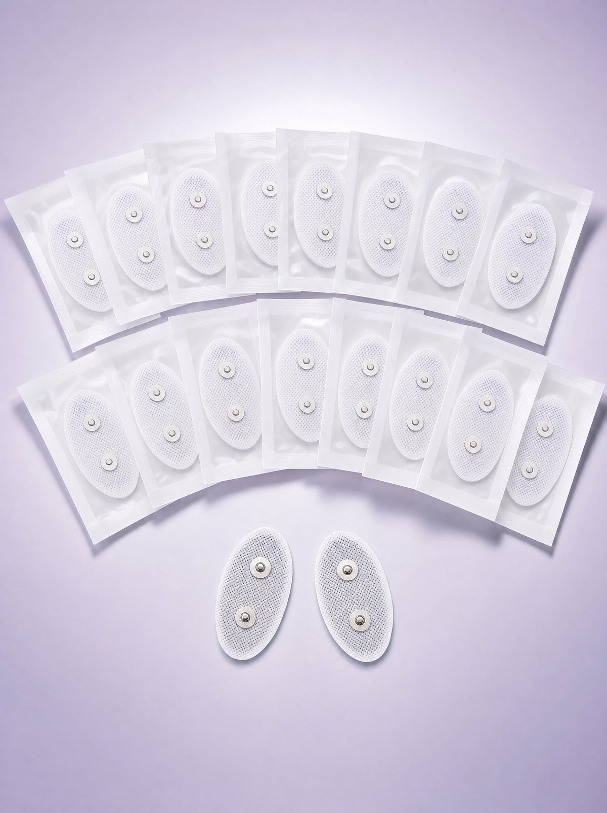 A month of FYROST Hush Pads — fifteen sealed sachets, thirty pads