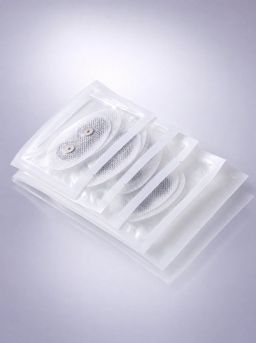 FYROST Hush Pads — sealed sachets of adhesive gel electrode pads