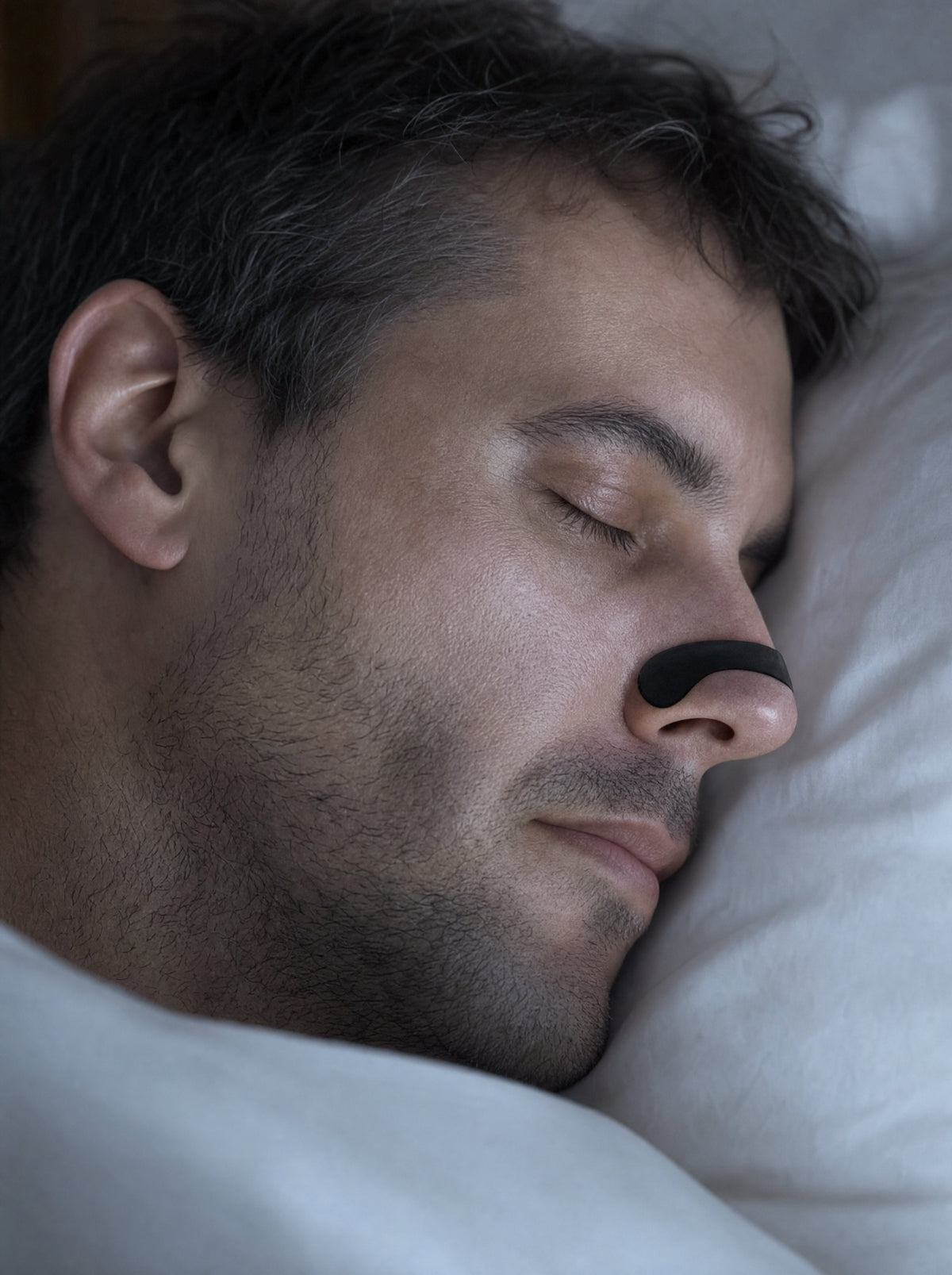 FYROST Zephyr in place on the nostril wall while sleeping